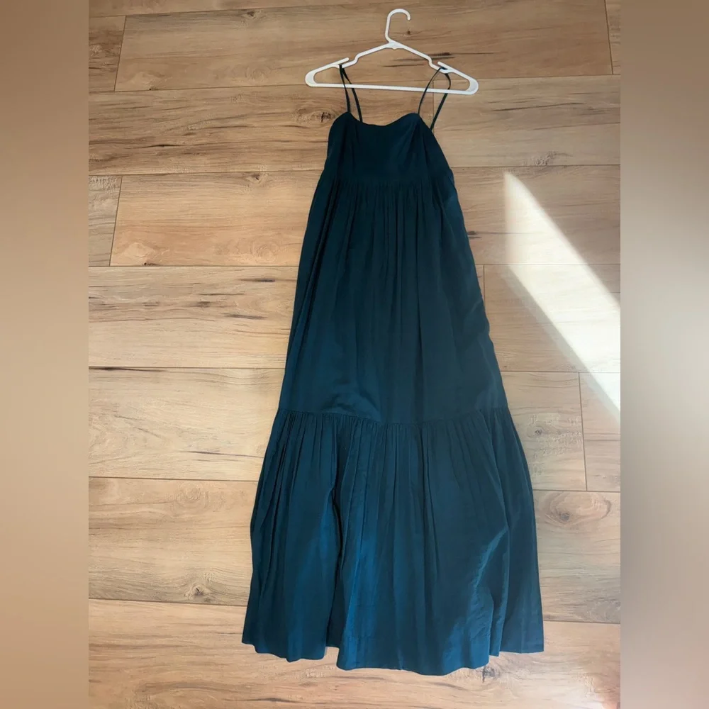 Abercrombie Low Back Tiered Maxi Dress